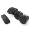 Chacon Commande De L'Éclairage-Set de 3 mini prises étanches IP44 + télécommande -