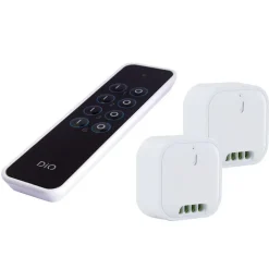 Dio Connected Home Set de 2 modules éclairage + télécommande - DiO