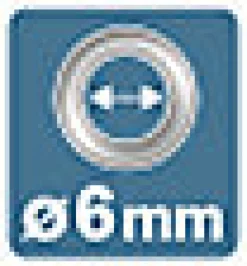 Rapid Rivet-Set de 25 pièces oeillets Ø6mm