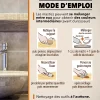 Sinto Mastic, Cartouche Joint Et Silicone-pierre travertin, la boite de 170 ml