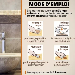 Sinto Mastic, Cartouche Joint Et Silicone-pierre travertin, la boite de 170 ml