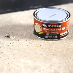 Sinto Mastic, Cartouche Joint Et Silicone-pierre travertin, la boite de 170 ml