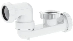 Allibert Evacuation De Baignoire|Siphon Pour Baignoire-Siphon de baignoire sortie orientable 823101 Ø d'entrée 1’’1/2, Ø de sortie 40 mm garde d'eau 50 mm