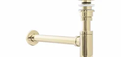 Rea Siphon de lavabo + bonde Gold