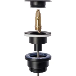 Rea Siphon de lavabo + bonde Old Black