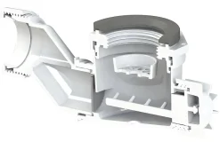 Ondee Siphon de lavabo Ondée Zen H.63.6 x ø32 mm