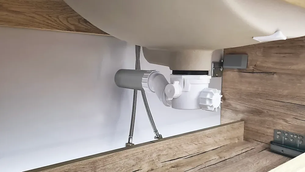 Ondee Siphon de lavabo Ondée Zen H.63.6 x ø32 mm