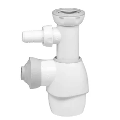 Wirquin Evacuation D'Évier|Siphon Pour Évier-Siphon de lavabo universel blanc