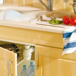 Wirquin Evacuation D'Évier|Siphon Pour Évier-Siphon de lavabo universel blanc