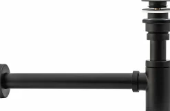 Rea Evacuation De Baignoire-Siphon De Lavabo Universel Clic-Clac Black
