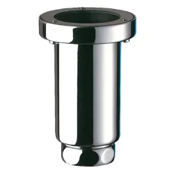 Pipe Wc-Siphon d'urinoir - Modèle : Laiton chromé - Hauteur : 114mm