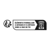 Wirquin Siphon réglable chromé 32mm avec tuyau