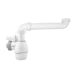 Wirquin Siphon universel tout-en-un réglable en hauteur de 165 à 200 mm