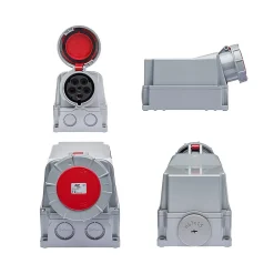 Ide Socle De Prise Tétrapolaire 125a 3p+n+t - étanche Ip67 -