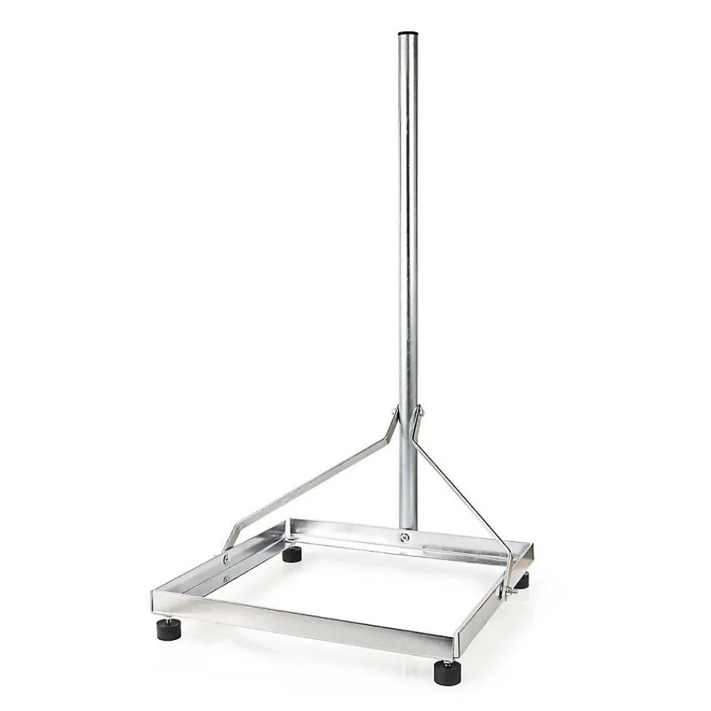 Nedis Socle de Satellite pour Balcon Taille Maximale de l'Antenne Parabolique : 90 cm 1 x 50 x 50 cm Acier