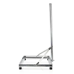 Nedis Socle de Satellite pour Balcon Taille Maximale de l'Antenne Parabolique : 90 cm 1 x 50 x 50 cm Acier