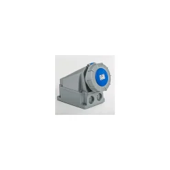 Ide Socle Femelle 63a Monophasé Avec Fil Pilote 2p+t - étanche Ip67 -