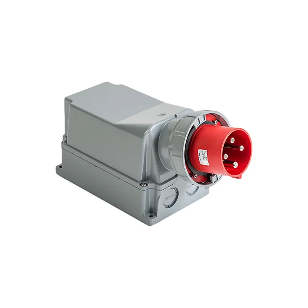 Ide Interrupteur Étanche-Socle Male En Saillie Triphasé 125a 3p+t - étanche Ip67 -