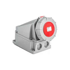 Ide Socle Prise Murale Triphasé 63a 3p+t - étanche Ip67 -