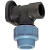 Somatherm for you Tube Et Raccord Pehd-- Applique murale Plastique pour tube PE D25 - F20/27- Serrage extérieur