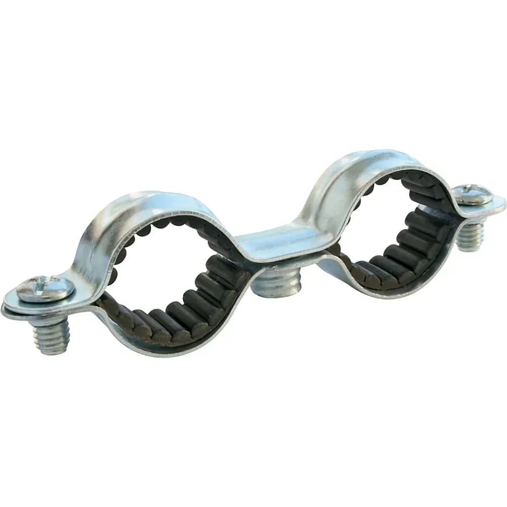 Somatherm for you - Collier double isophonique diam 14 (x10 ) - Acier nickelé
