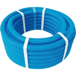 Somatherm for you Tube Et Raccord Per-- Couronne de tube PER gainé bleu diam 16 - longueur 15m