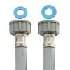 Somatherm for you Evacuation De Lave-Linge-- Flexible d'alimentation pour machine à laver - Raccords droits FF 20X27 - 5m