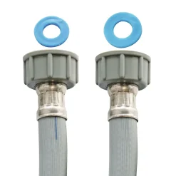 Somatherm for you Evacuation De Lave-Linge-- Flexible d'alimentation pour machine à laver - Raccords droits FF 20X27 - 5m