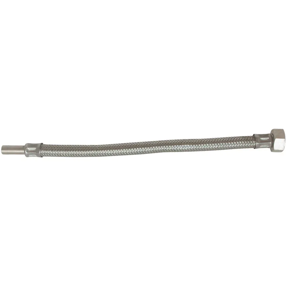 Somatherm for you - Flexible sanitaire à souder diam 10 - Raccord Ecrou tournant 1/2 - L: 300mm DN8