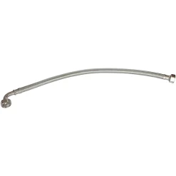 Somatherm for you Flexible Robinetterie-- Flexible sanitaire - Double écrou tournant 1/2 dont 1 coudé - 1000mm - DN10