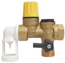 Somatherm for you - Groupe de Sécurité NF 3/4 à garde d'air coudée - Siège téflon pour eau calcaire -