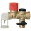 Somatherm for you - Groupe de Sécurité NF 3/4 à garde d'air coudée - Siège inox pour eau agressive -