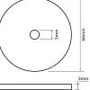 Somatherm for you - Joint de soupape pour mécansime de WC Procher 66x5x5