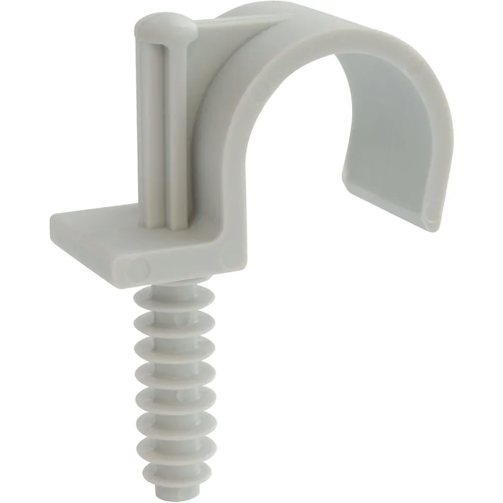 Somatherm for you - Lot de 10 clips simple pour tubes de D20mm