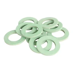 Somatherm for you Joint Et Clapet-- Lot de 10 joints fibre vert 15/21