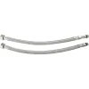 Somatherm for you Flexible Robinetterie-- Lot 2 flexibles sanitaires 300 mm DN8 F 3/8 - M 10/100 dont 1 avec prolongateur