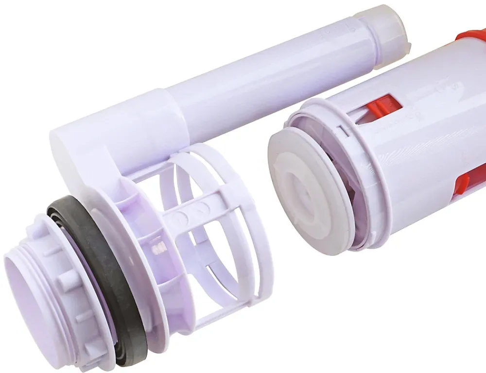 Somatherm for you Robinet Chasse D'Eau-- Pack mécanisme WC câble double chasse + Robinet flotteur alimentation réversible