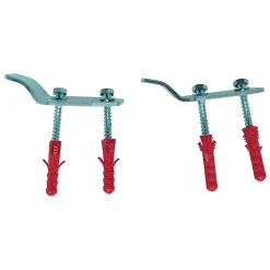 Somatherm for you Evacuation De Lave-Linge-- 2 pattes supports de lavabo 3mm acier