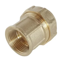 Somatherm for you - Raccord laiton droit Serrage Extérieur pour tube PE diam 32 mm - Femelle 1