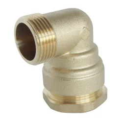 Somatherm for you Tube Et Raccord Pehd-- Raccord laiton coudé SUMO pour tube PE diam 50 mm - Mâle 1 1/2