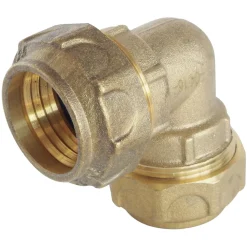 Somatherm for you Tube Et Raccord Pehd-- Raccord laiton coudé égal Serrage Extérieur pour tube PE diam 20 mm