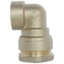 Somatherm for you Tube Et Raccord Pehd-- Raccord laiton coudé SUMO pour tube PE diam 50 mm - Femelle 1 1/2