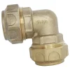Somatherm for you - Raccord laiton coudé égal Serrage Extérieur pour tube PE diam 25 mm