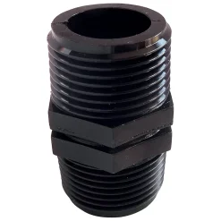 Somatherm for you - Raccord plast MM20/27 à visser pour raccorder 2 tuyaux d'alimentation 20/27