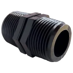 Somatherm for you - Raccord plast MM20/27 à visser pour raccorder 2 tuyaux d'alimentation 20/27
