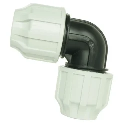 Somatherm for you - Raccord plastique coudé égal pour tube PE diam 50 mm