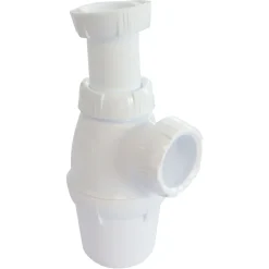 Somatherm for you Evacuation De Lave-Linge-- Siphon de lavabo réglable NF Grand culot diam 32