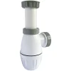 Somatherm for you Evacuation De Lave-Linge-- Siphon de lavabo réglable avec joint intégré diam 32