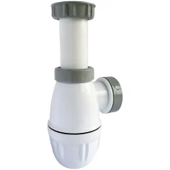 Somatherm for you Evacuation De Lave-Linge-- Siphon de lavabo réglable avec joint intégré diam 32