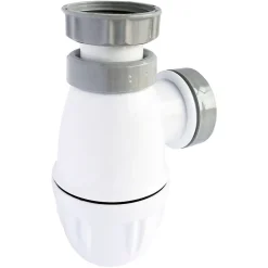 Somatherm for you Evacuation De Lave-Linge-- Siphon de lavabo réglable avec joint intégré diam 32